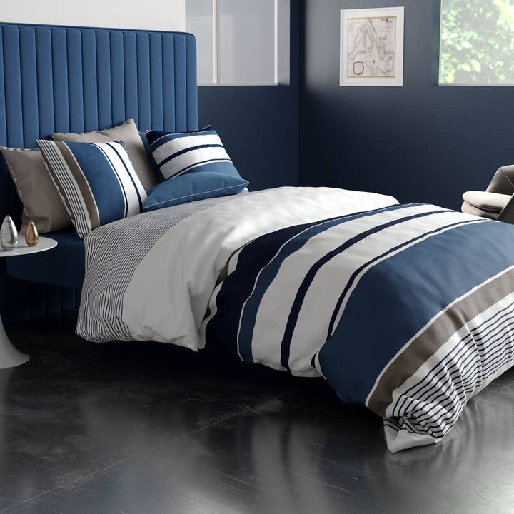 Bettbezug-Set 3-teilig 240x220cm Baumwolle Boho 57 Fäden für den Großhandel von Atelier Du Coton