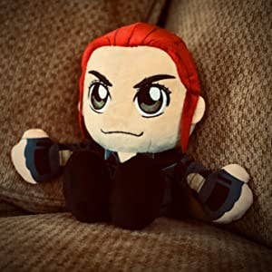 Uncanny Brands - Wholesale Stuffed/Plush Toy - Kids & Baby - Bleacher Creatures Marvel Black Widow 8" Kuricha Plush