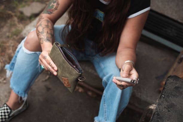 Revelry Supply - Wholesale Coin Purse - Women's - The Mini Broker Zippered Money Bag13