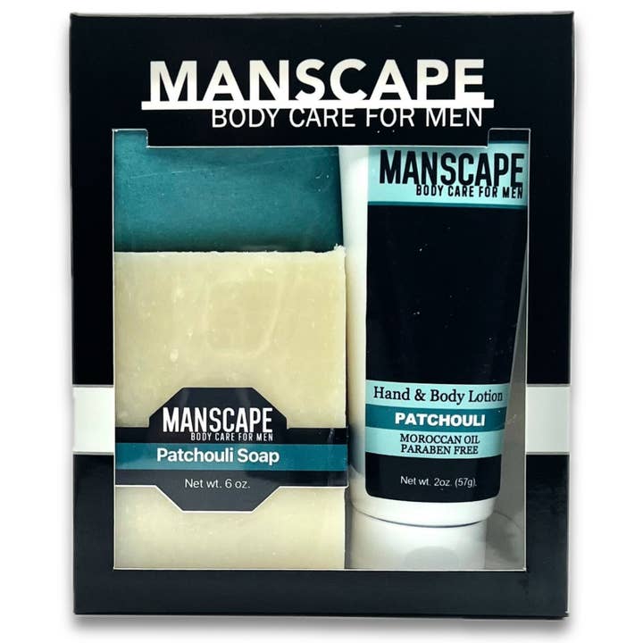 Coffret Cadeau - Savon Lotion - MANSCAPE pour la vente par Cashmere Bath | MANSCAPE | Blue Sea Body Care