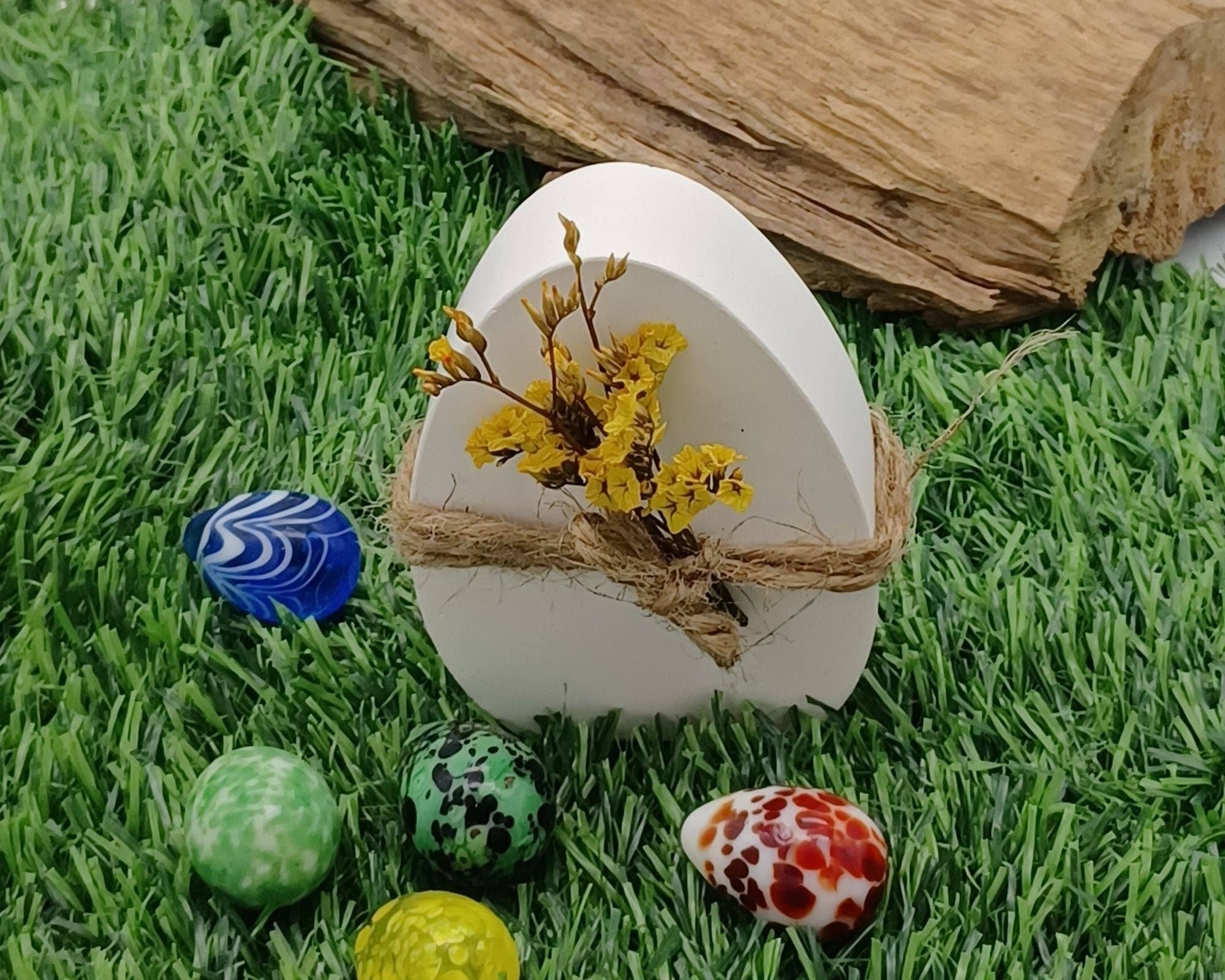 perleperle - Wholesale Decorative Tabletop Object - Raysin casting molds, Easter, flat eggs3