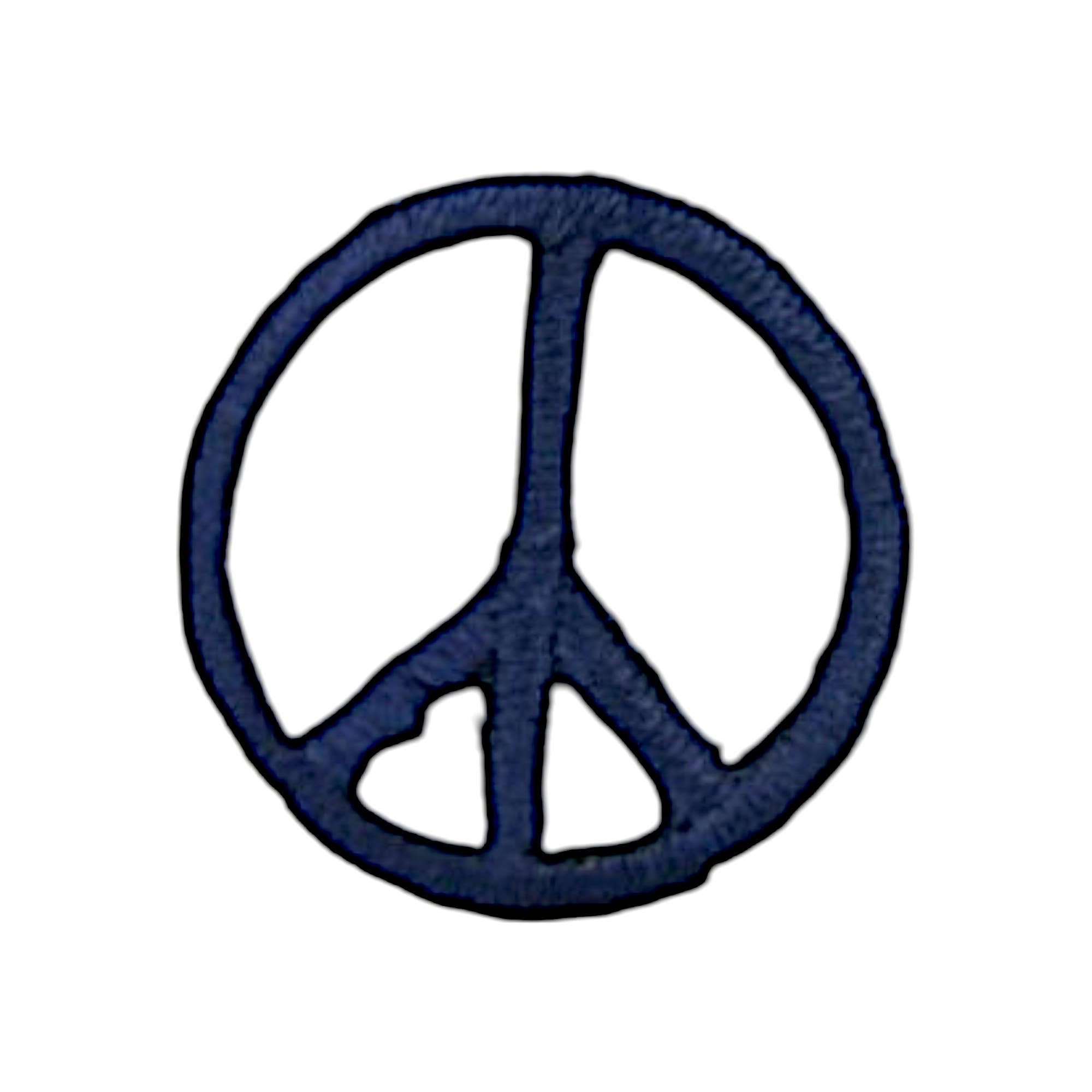 Wholesale Applique – wholesale Patch – 1" Peace Sign, Embroidered, Iron on Patch7