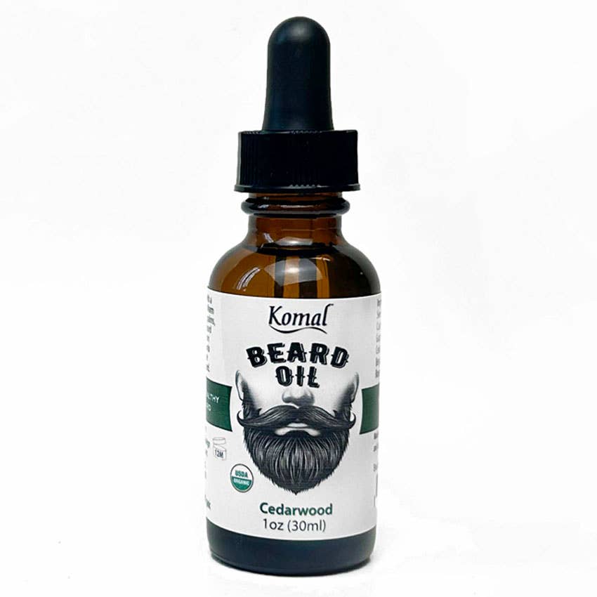 Komal Herbals, Inc - Wholesale Beard Styling Product - Wholesale - Organic Beard Oil, 1oz 0