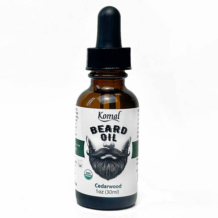 Komal Herbals, Inc - Wholesale Beard Styling Product - Wholesale - Organic Beard Oil, 1oz