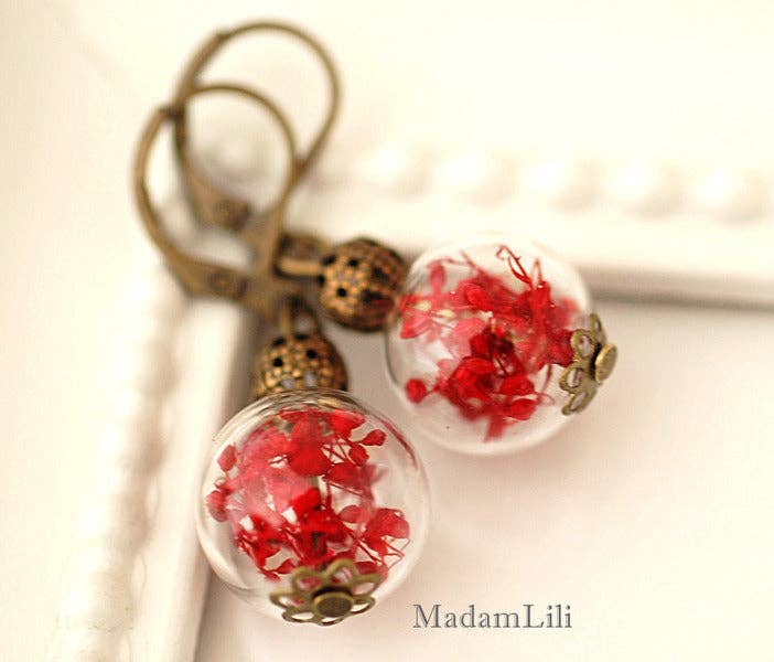 MadamLili – wholesale Hänge-/berlockhalsband – Sommerfreude II Real Blossom Halsband - VIK-166