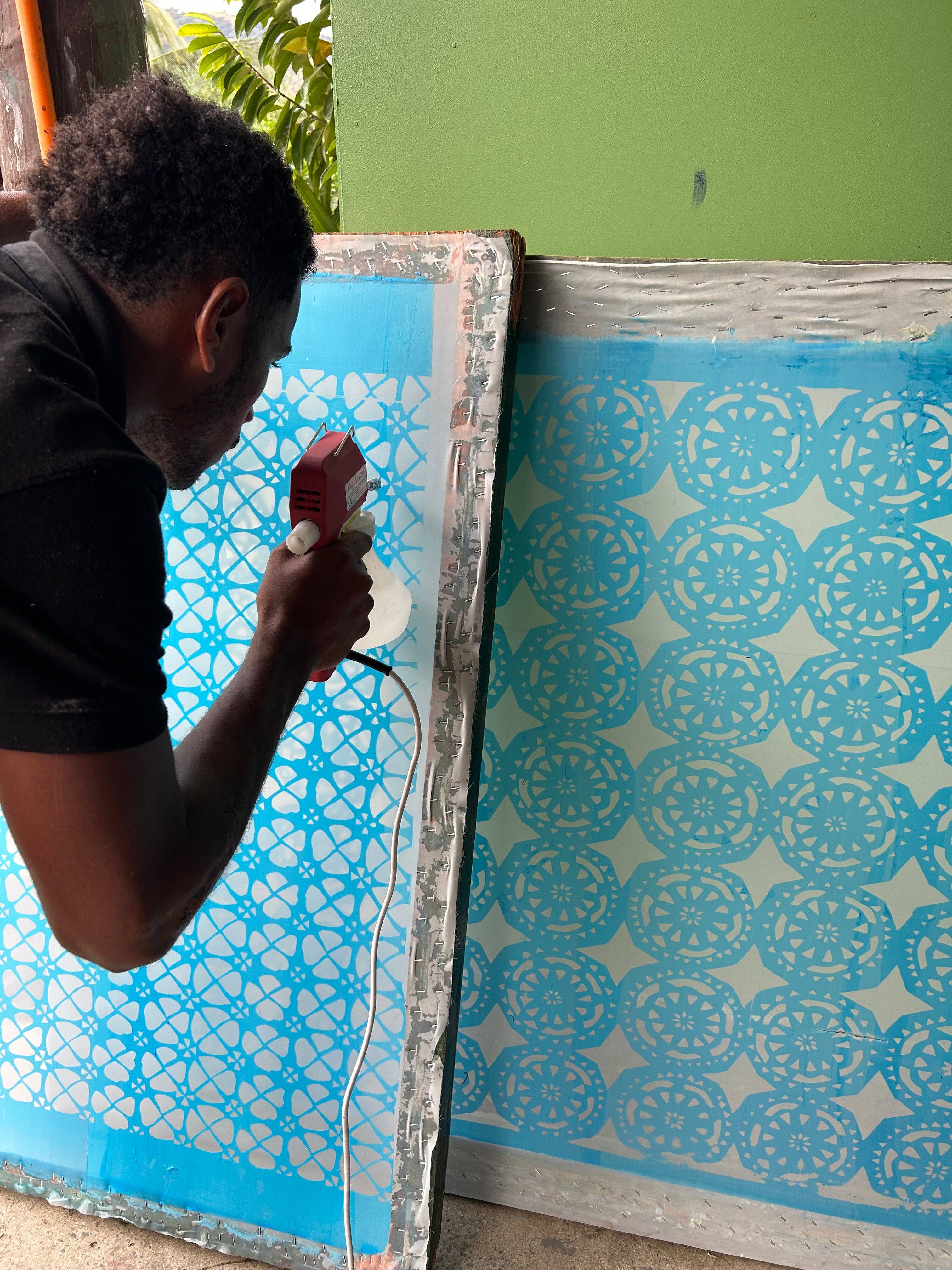 Rise Beyond the Reef - Wholesale Draagtas - Dames - Klassieke canvas draagtas met Laubu-print5