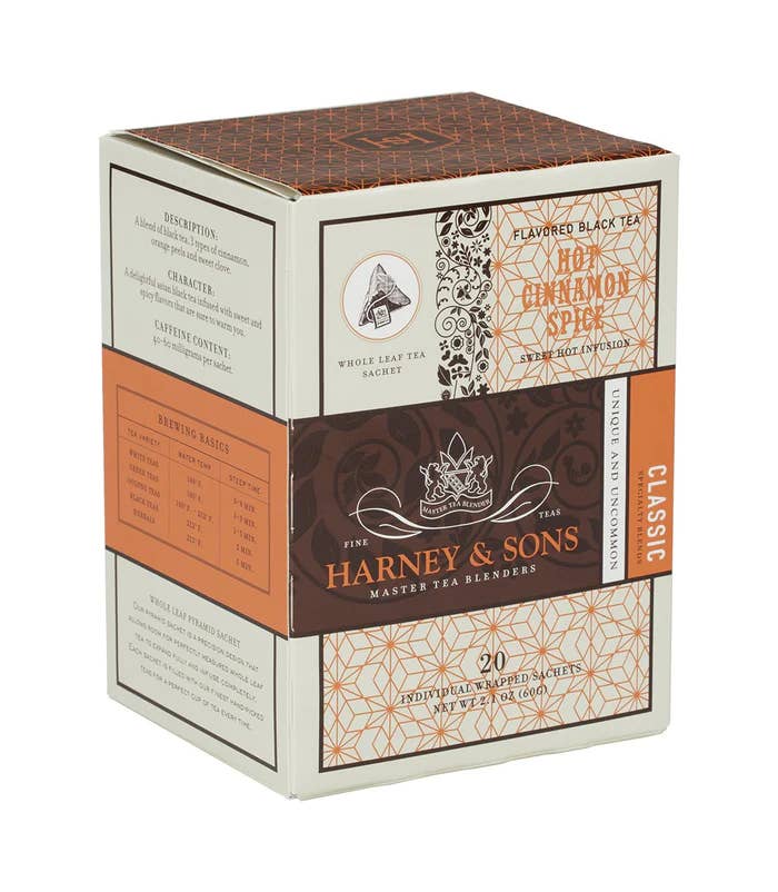 Vail Mountain Coffee & Tea Co. - Wholesale Tea Bags - Harney & Sons Hot Cinnamon Spice