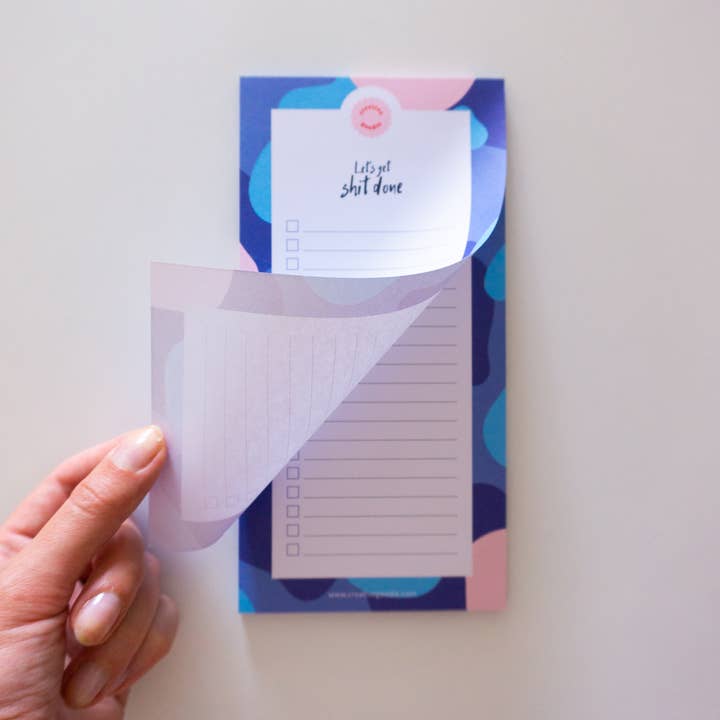Creative Goodie - Wholesale Notepad - Let's get shit done Notepad, Daily tasks and planning7