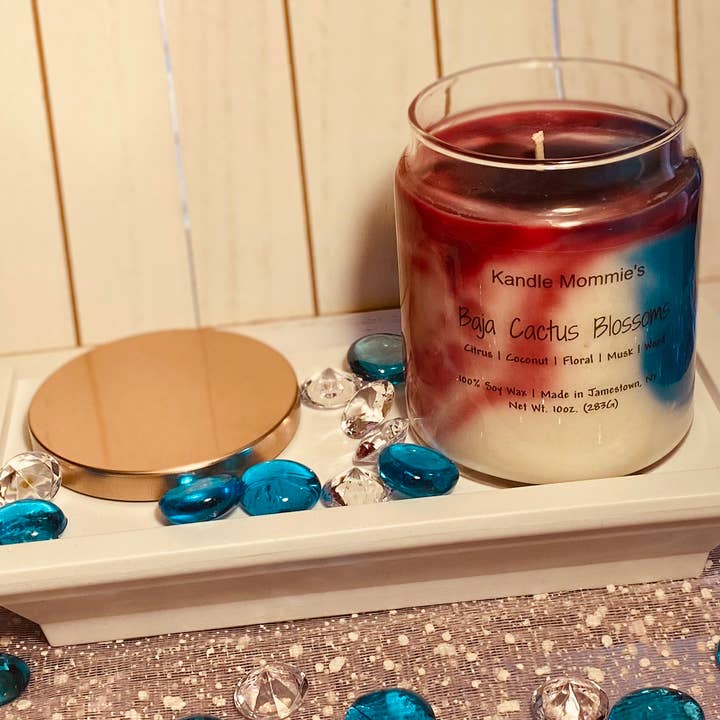 Baja Cactus Blossoms for wholesale by Kandle Mommie's