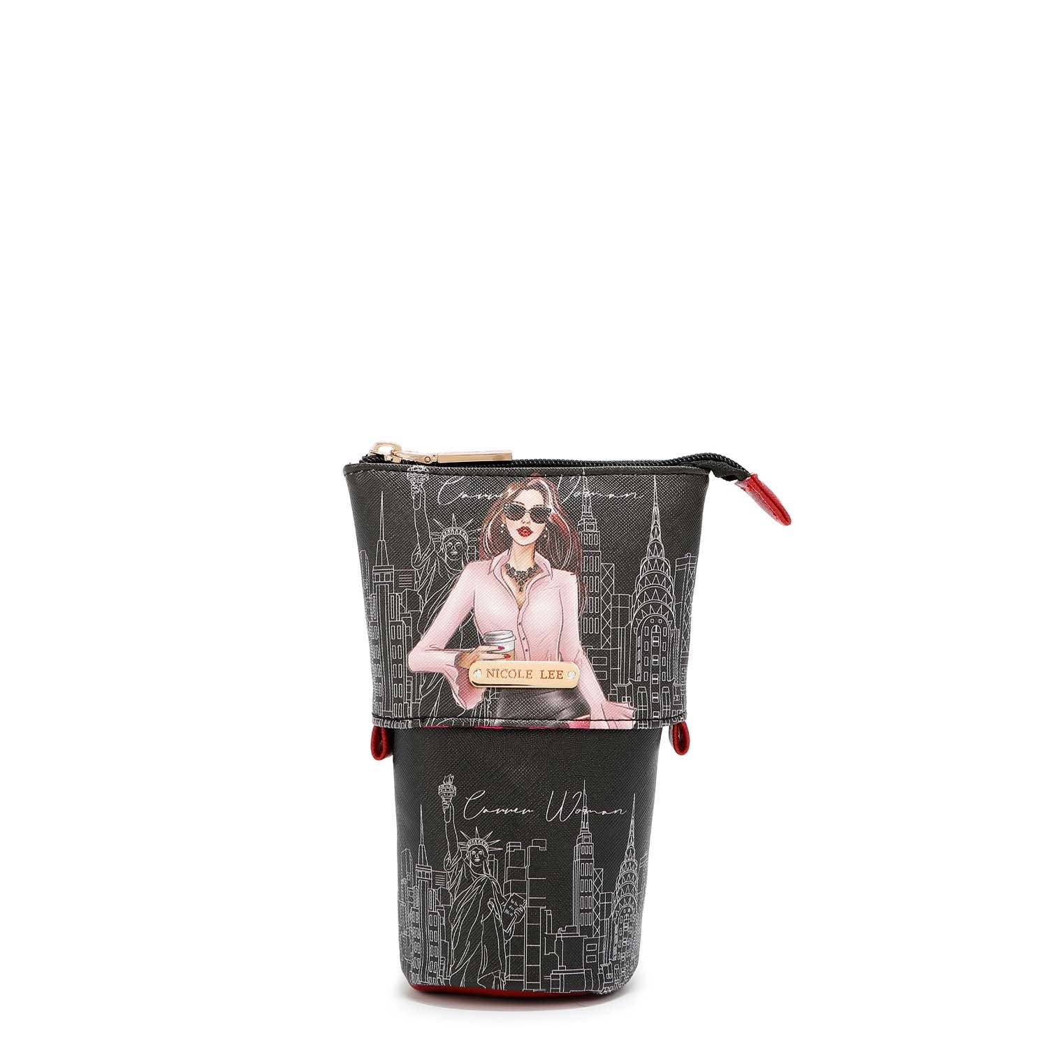 Nicole Lee USA - Wholesale Makeup/Cosmetic Bag - LAYERED MAKEUP BRUSH HOLDER10