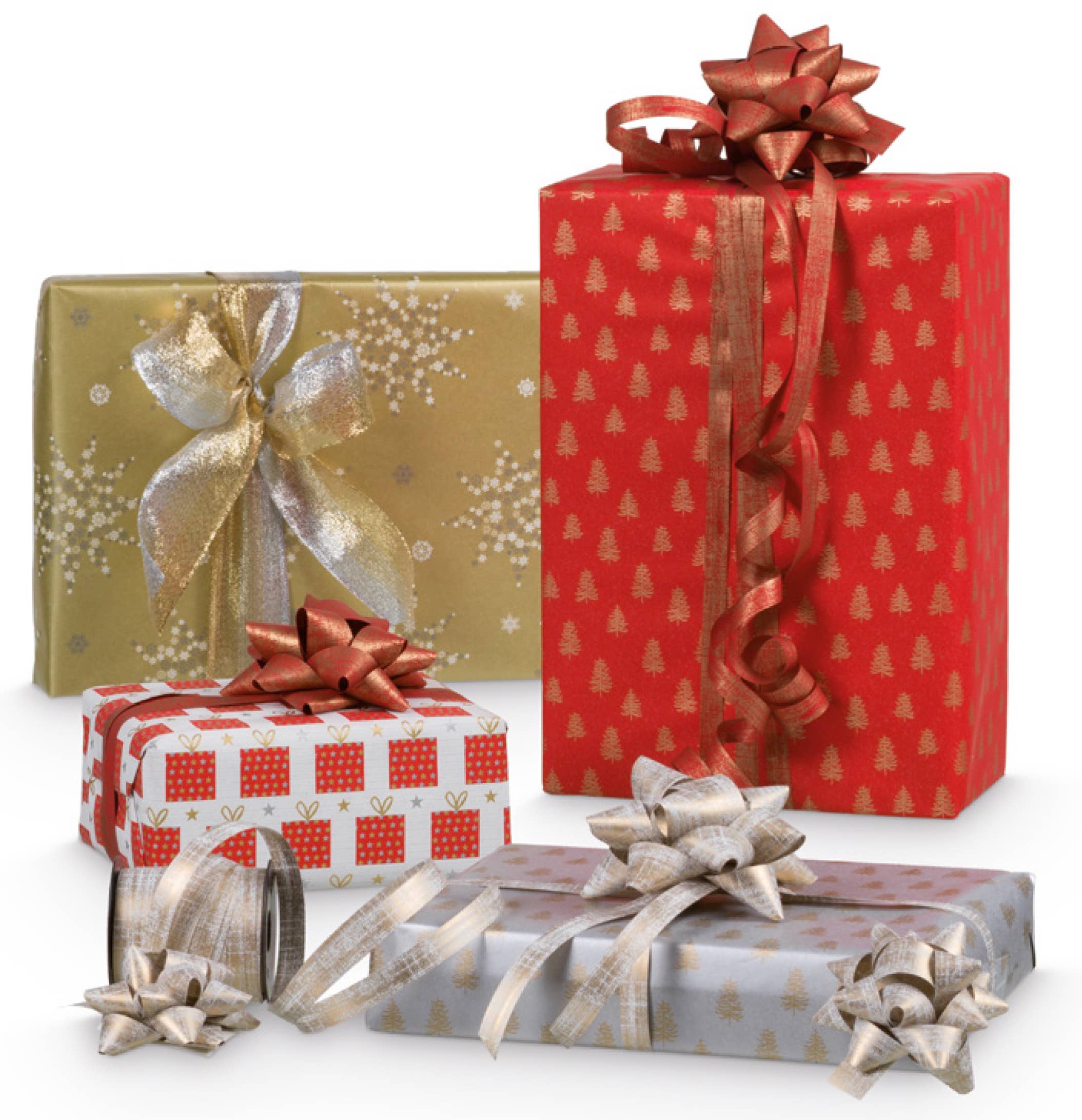 MANIFOL - Venta al por mayor Rollos de papel de regalo - Rollo de papel de regalo 0,70x5mts Navidad 1