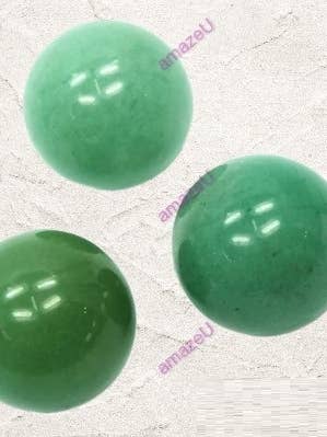 Green Aventurine Sphere (1 kg/2.2 lbs pack) for wholesale by AmazeU