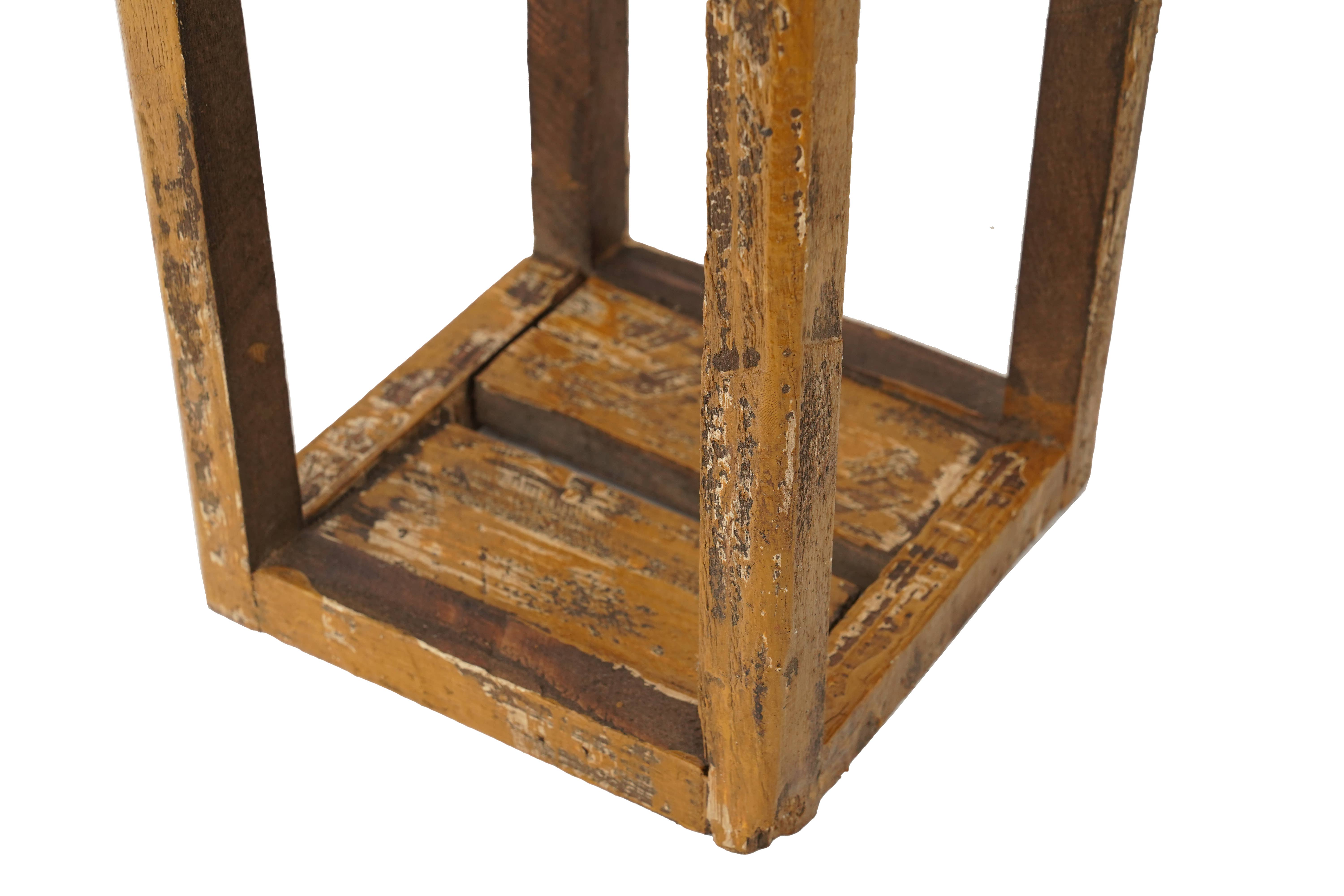 My Amigos Imports - Wholesale Lantern - Mesa Trails Wood and  Iron Lantern-8x8x22 inches-5 Colors14