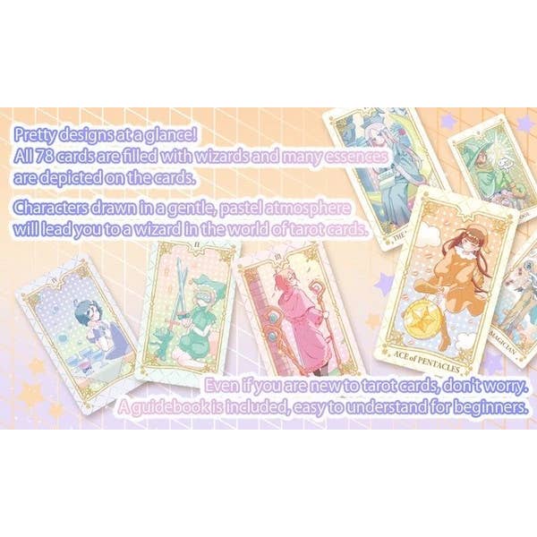 Luna factory - Wholesale Tarot Cards - Pastel Wizard Tarot2