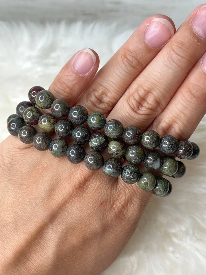 Pulsera Bloodstone para venta al por mayor de Serendipity Crystals