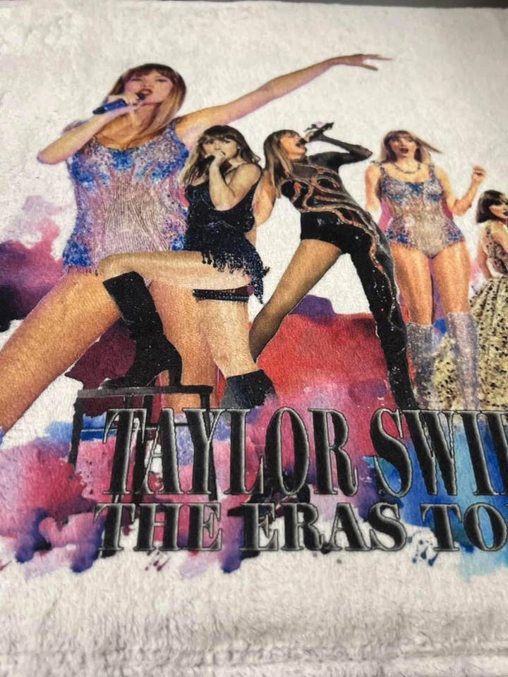 TS Swiftie Blanket for wholesale by Creative Queen Boutique