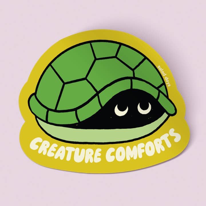 Autocollant Creature Comfort pour la vente par Salad Days