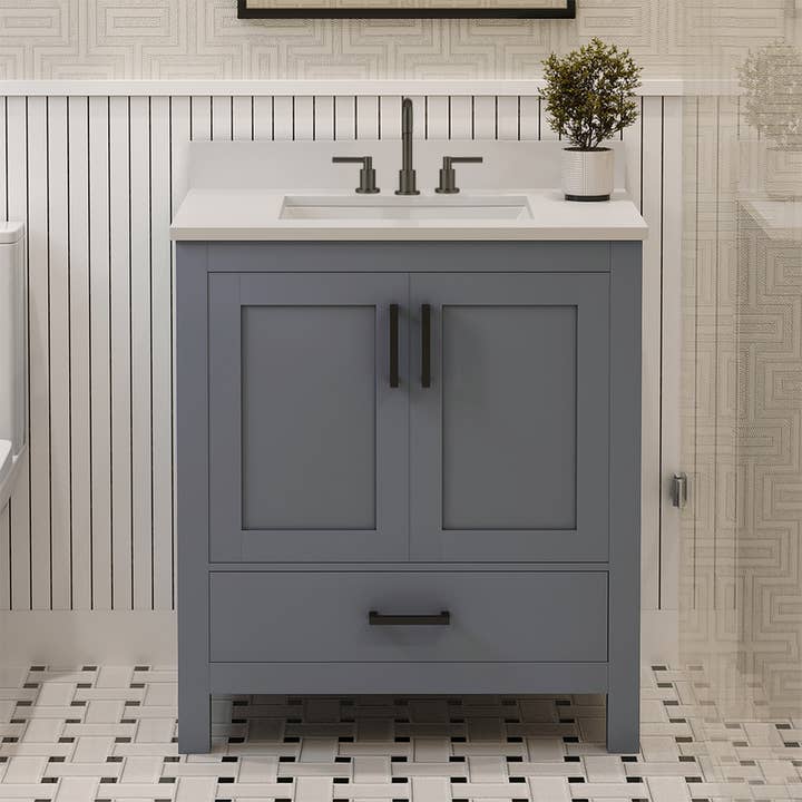 Ayna Decors Rooh 30 in. Bath Vanity with Sink for wholesale by Ayna Decors