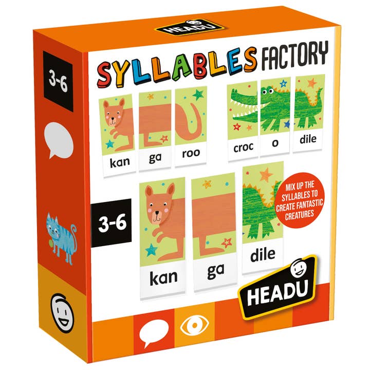 Syllables Factory - Educational Toy for Preschoolers for wholesale by Headu USA