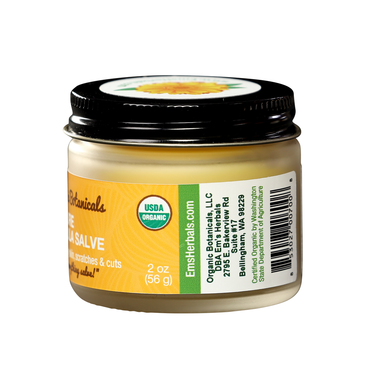 Organic Botanicals - Wholesale Verzorgende zalf/balsem/crème - Pure Calendula Zalf1