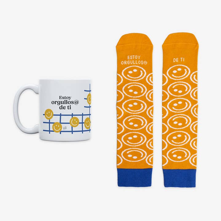 UO - Wholesale Socks - Unisex - Mug + Socks Set "I'm proud of you" Bravo
