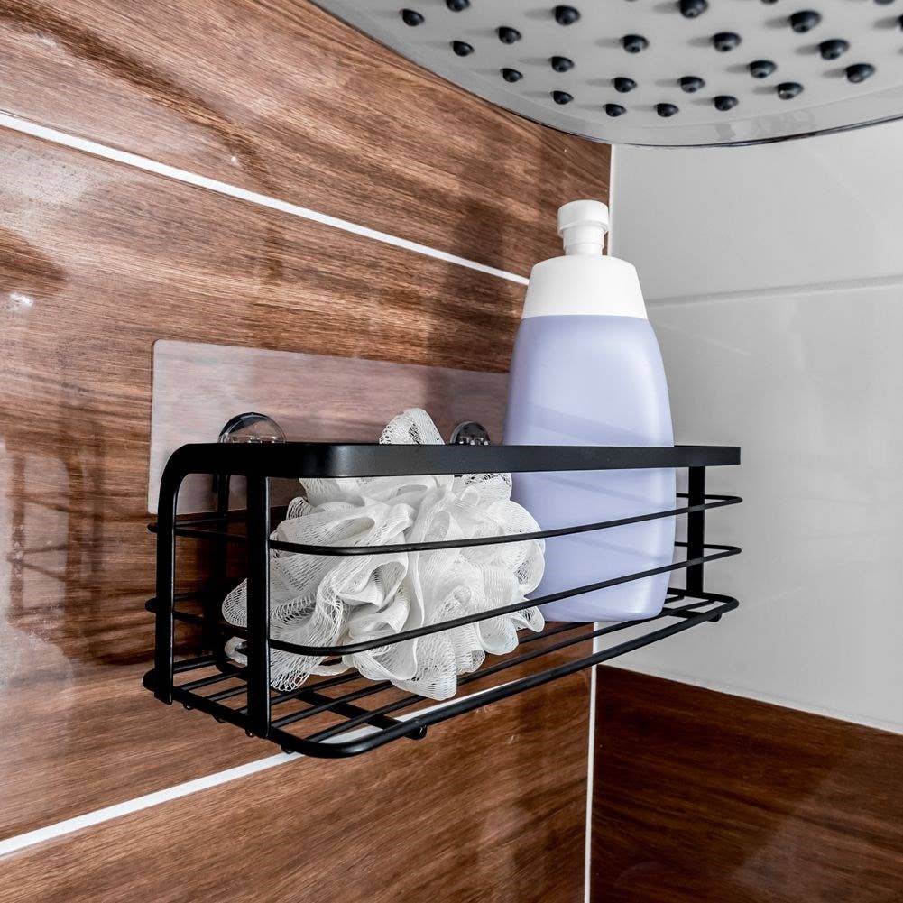 Vilde - Wholesale Wall Mounted Shelf - Bathroom Shelf Metal Self-Adhesive 31X12X9,5Cm2