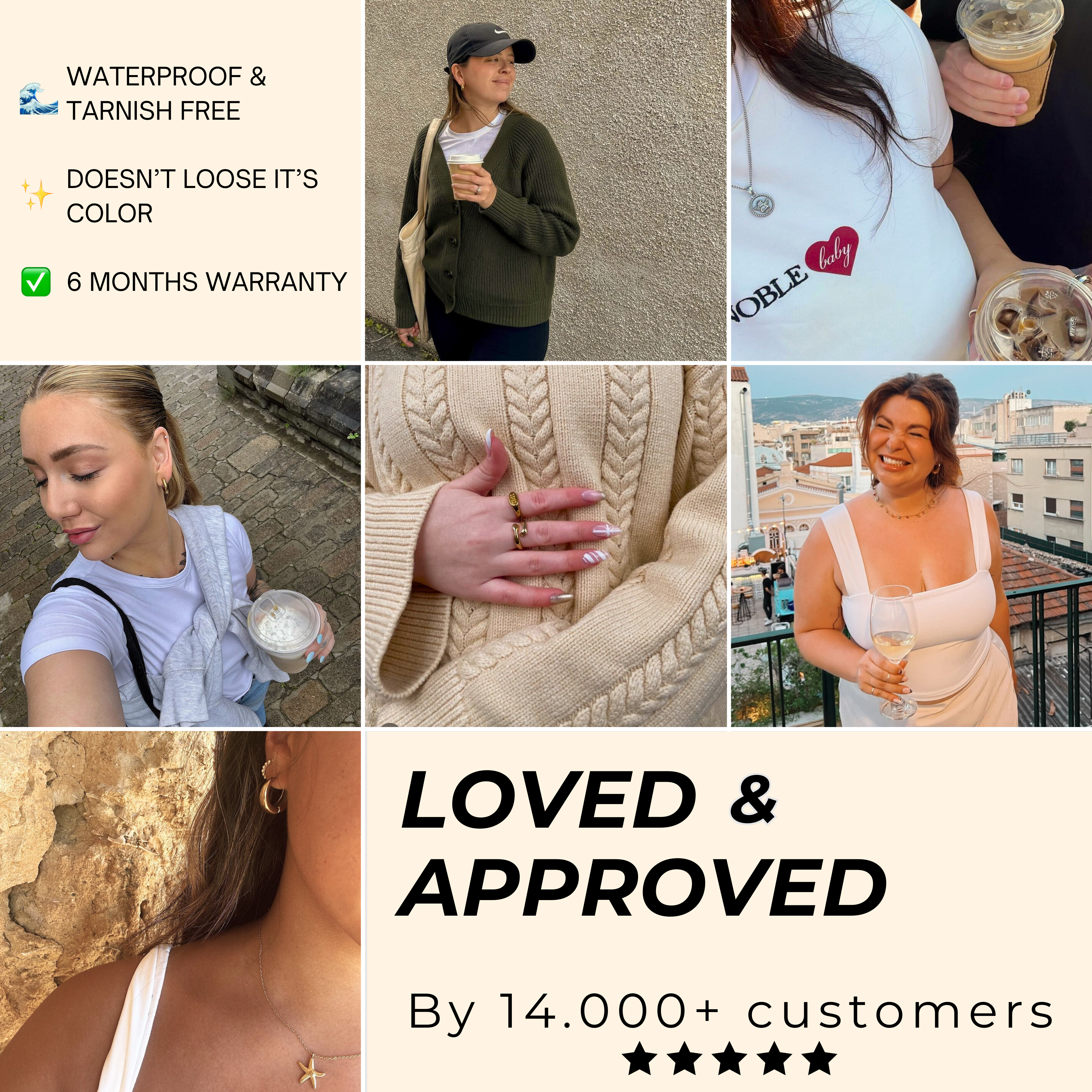 Sunny Sunday - Wholesale Hoop Earrings - Double Hoops Earrings3