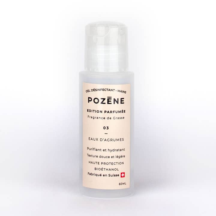 03 - Parfümiertes Gel, Eau d'Agrumes 60 ml für den Großhandel von Pozène