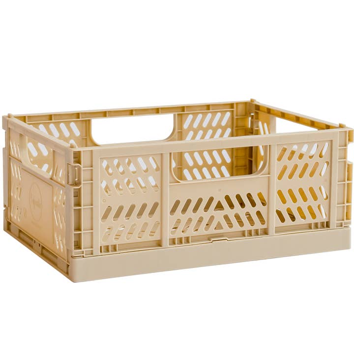 3 Sprouts - Wholesale Storage Bin - Modern Folding Crate - Medium