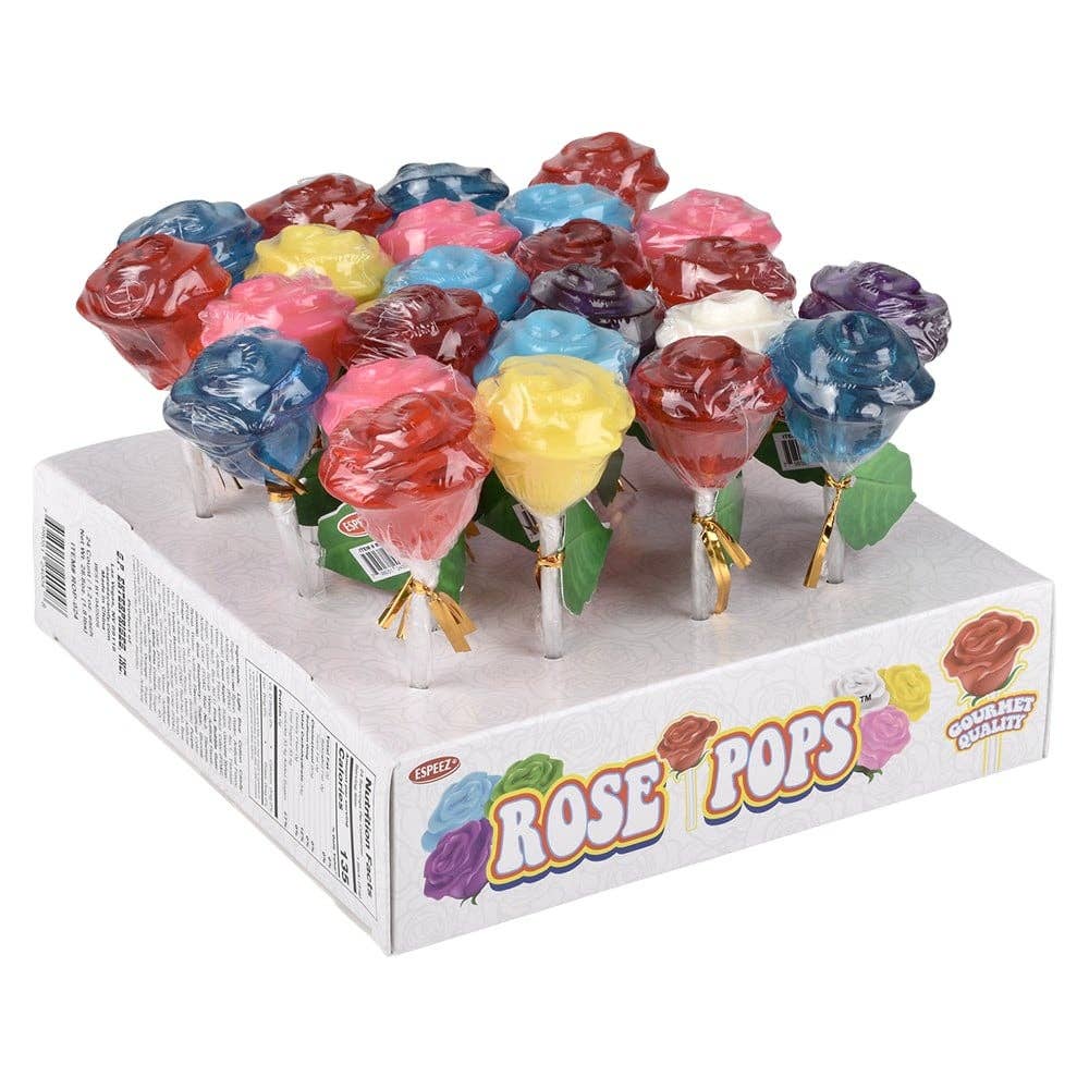 La Luna Bella - Toys - Wholesale Hard Candy - Rose Pops- LLB Candy4