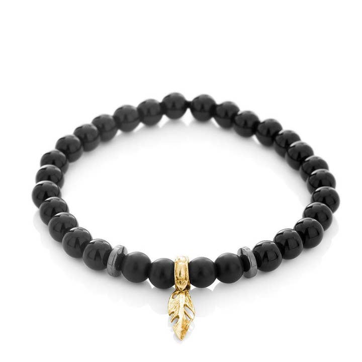 Filia Collection Stone Bracelet Gold Plated Sterling Silver for wholesale by AURUM by Guðbjörg