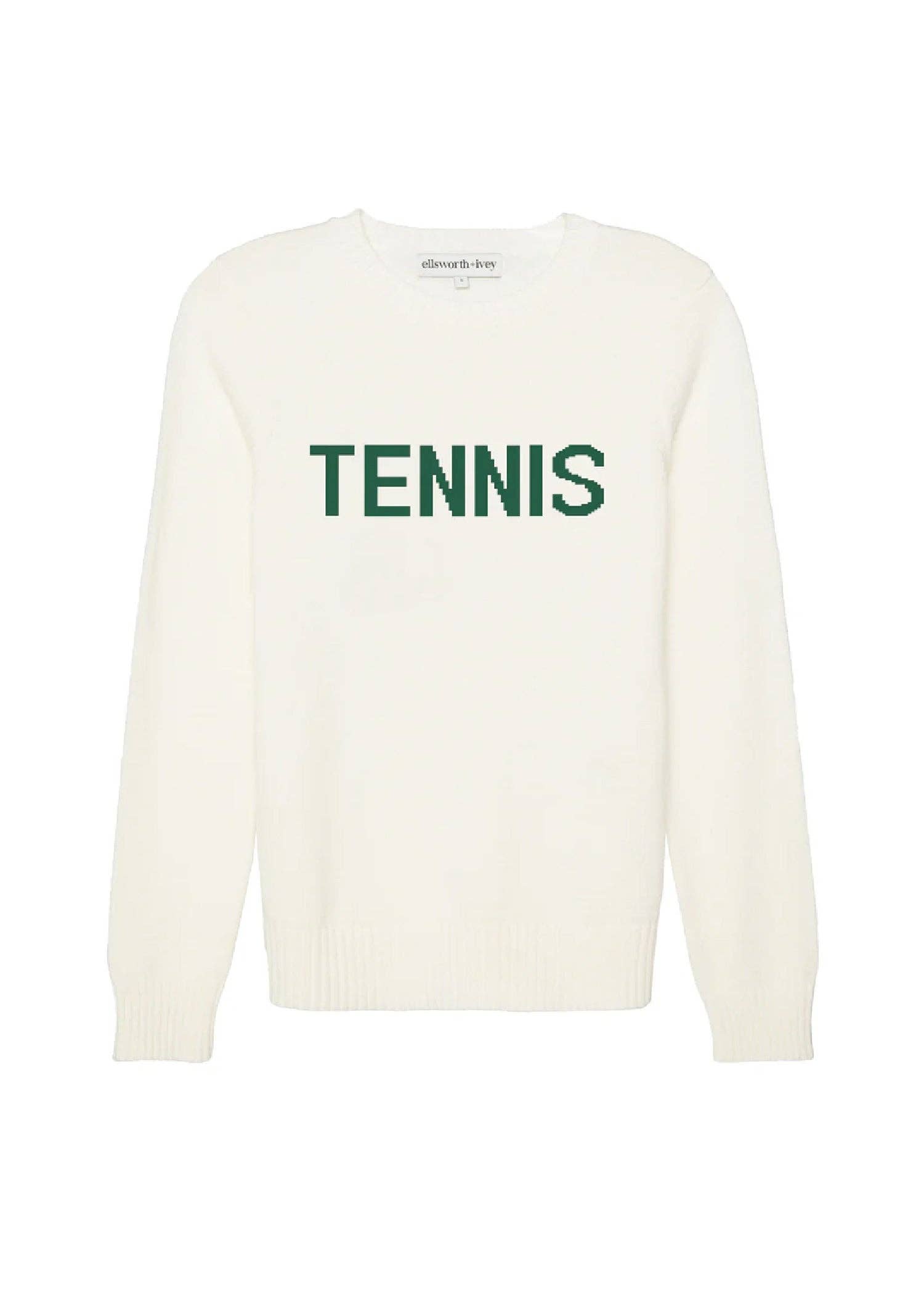Ellsworth+Ivey - Wholesale Graphic Sweatshirt - Women's - Women's Classic Crewneck - Tennis