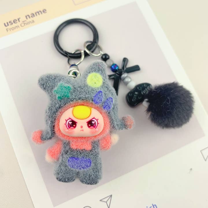 Lilyrosy(Duty free) - Wholesale Doll - Kids - Baby three keychain, gifts for her, holiday gifts6