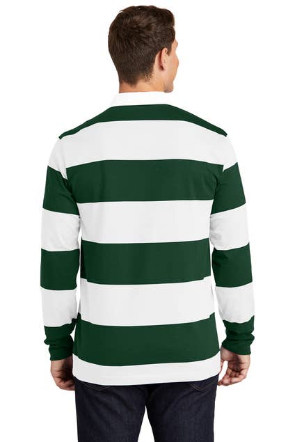 Print The Dream - Wholesale Polo - Men's - Sport-Tek Classic Long Sleeve Rugby Polo2
