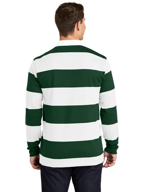 Print The Dream - Wholesale Polo - Men's - Sport-Tek Classic Long Sleeve Rugby Polo2