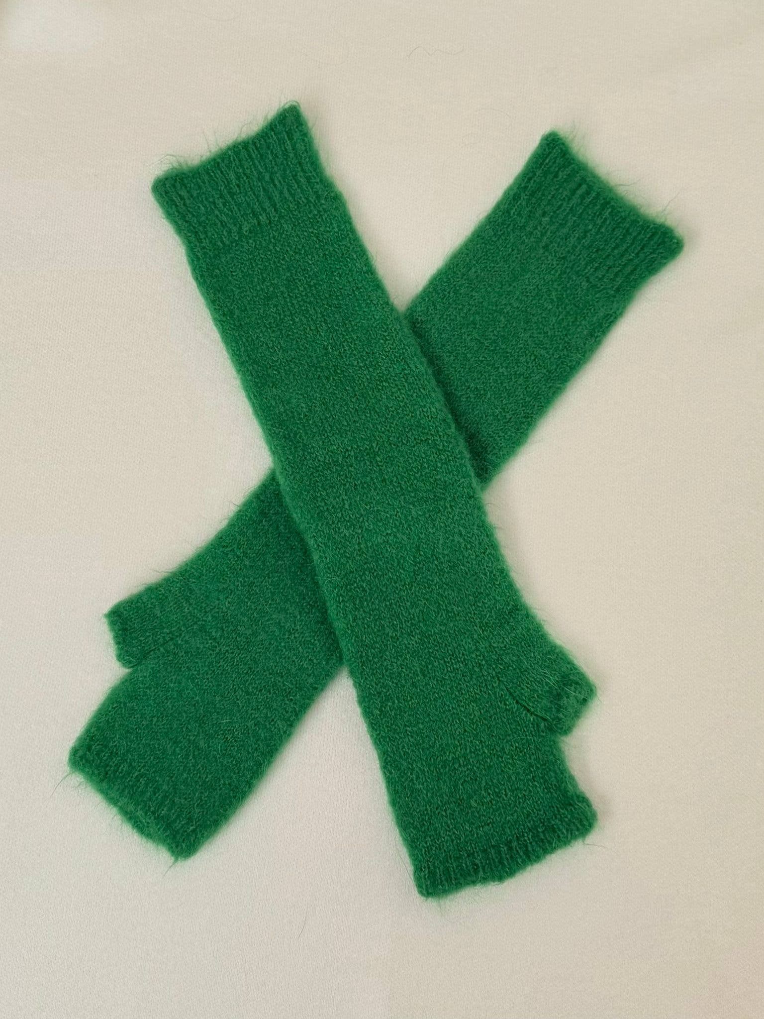 NOELINE - Vente Ensemble d'accessoires pour l'hiver – femme - Mitaines longues en baby alpaga 7393ML23