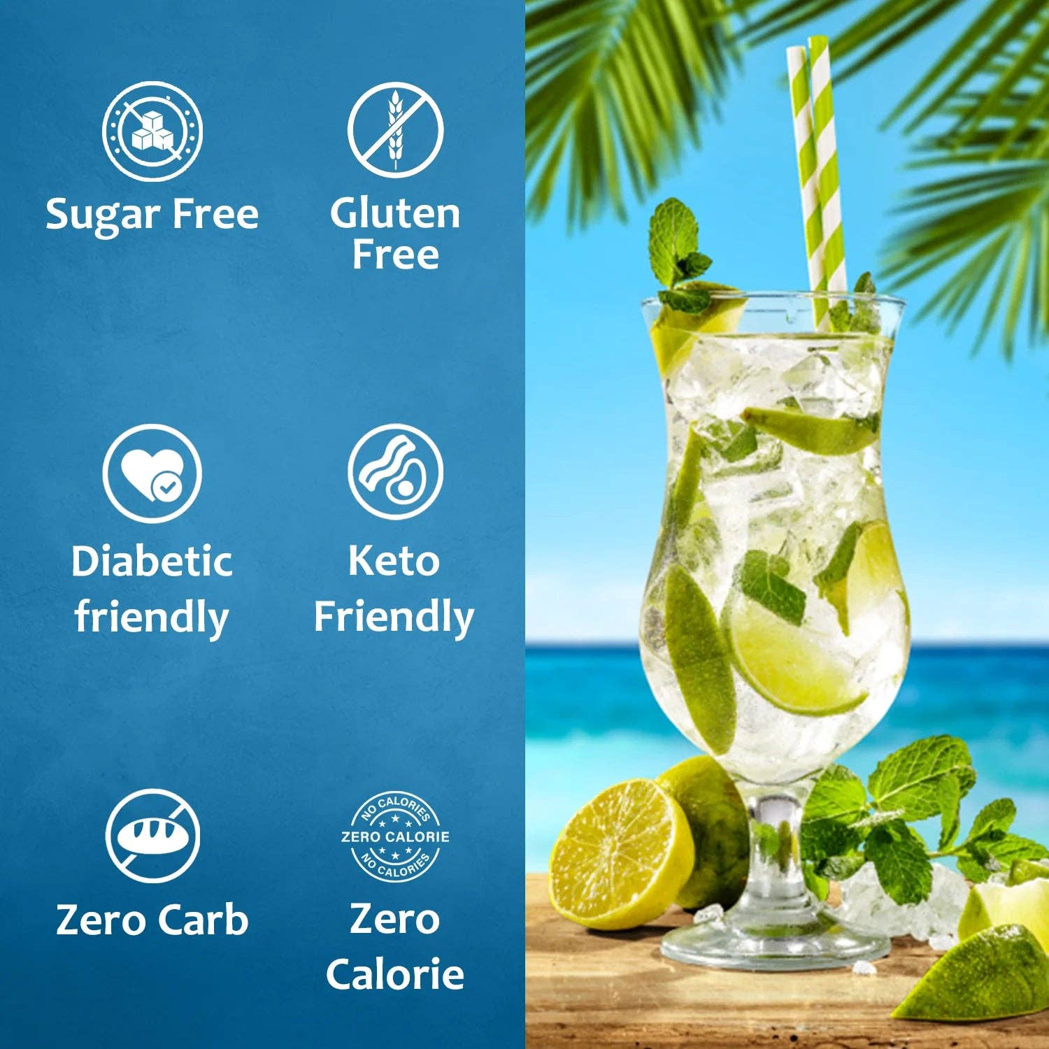 Syruvia - Wholesale Cocktail Mix/Syrup - Sugar-Free Mojito Syrup3