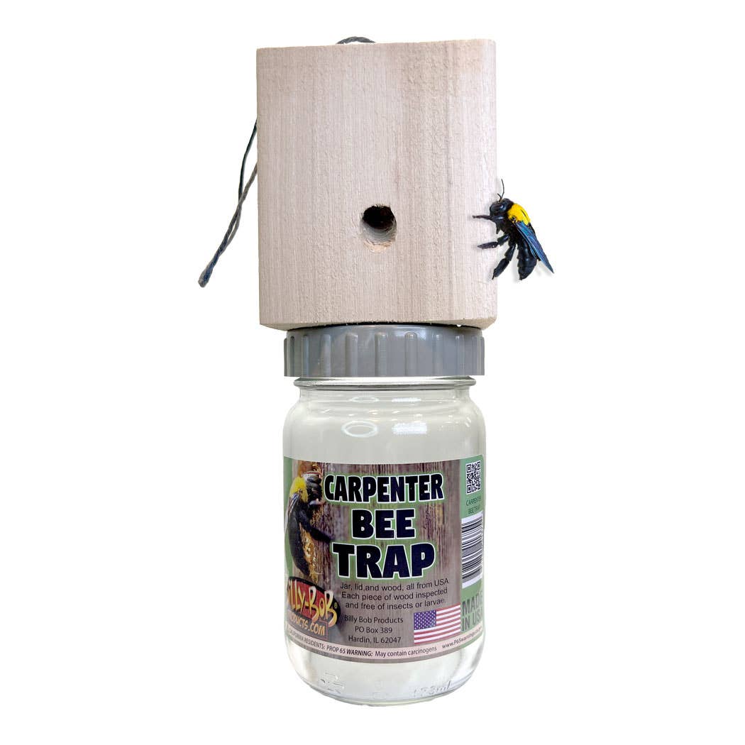 Billy Bob Products - Wholesale Retailer Display - Home & Living - Billy Bob Carpenter Bee Trap MADE IN THE USA!  2