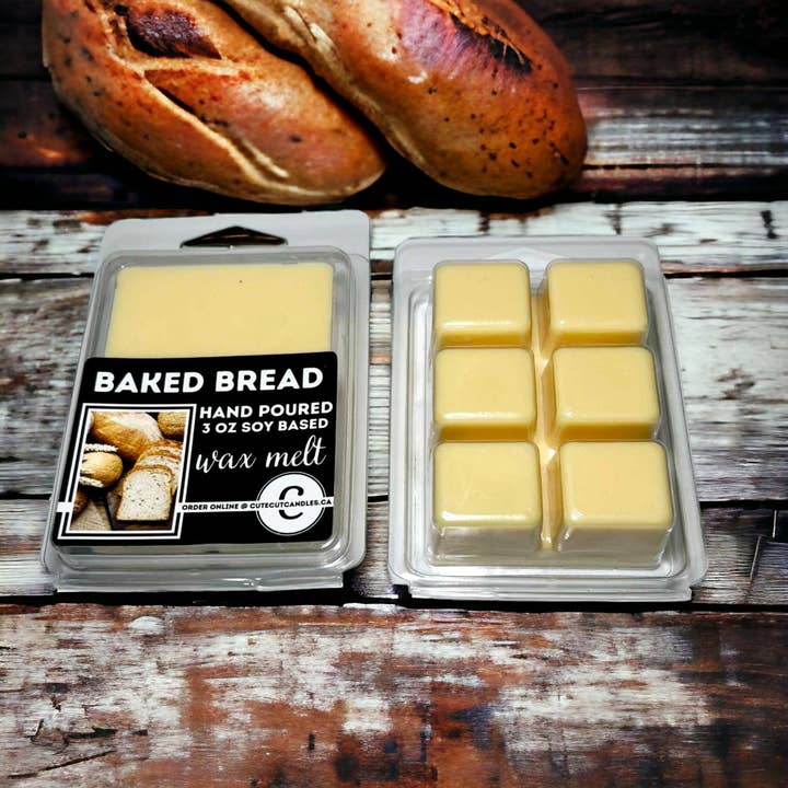 Cute Cut Candles - Wholesale Wax Melt - Baked Bread || Wax Melt
