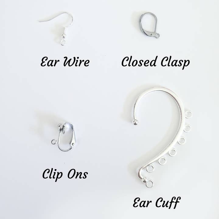 Pop Pastel - Wholesale Jewelry Set - All In One Clearrings | Pin to Earring Converter
