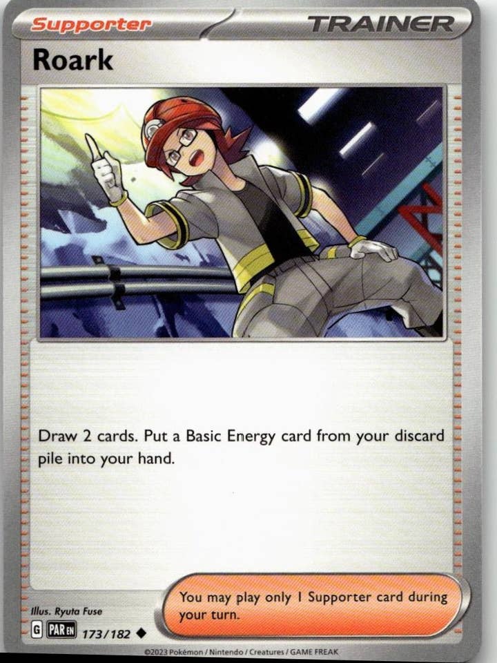 Pokémon SV04: Fenda Paradoxal - Roark #173/182 por atacado de Chronic Cards