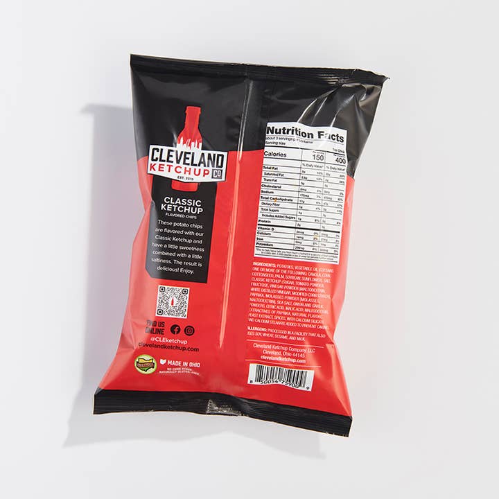 Cleveland Ketchup Co. - Wholesale Chips - Classic Ketchup Chips2