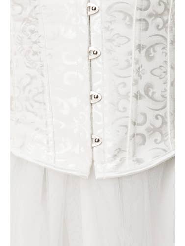 White Mystical Elf Queen Women's Costume Set for wholesale on Faire7