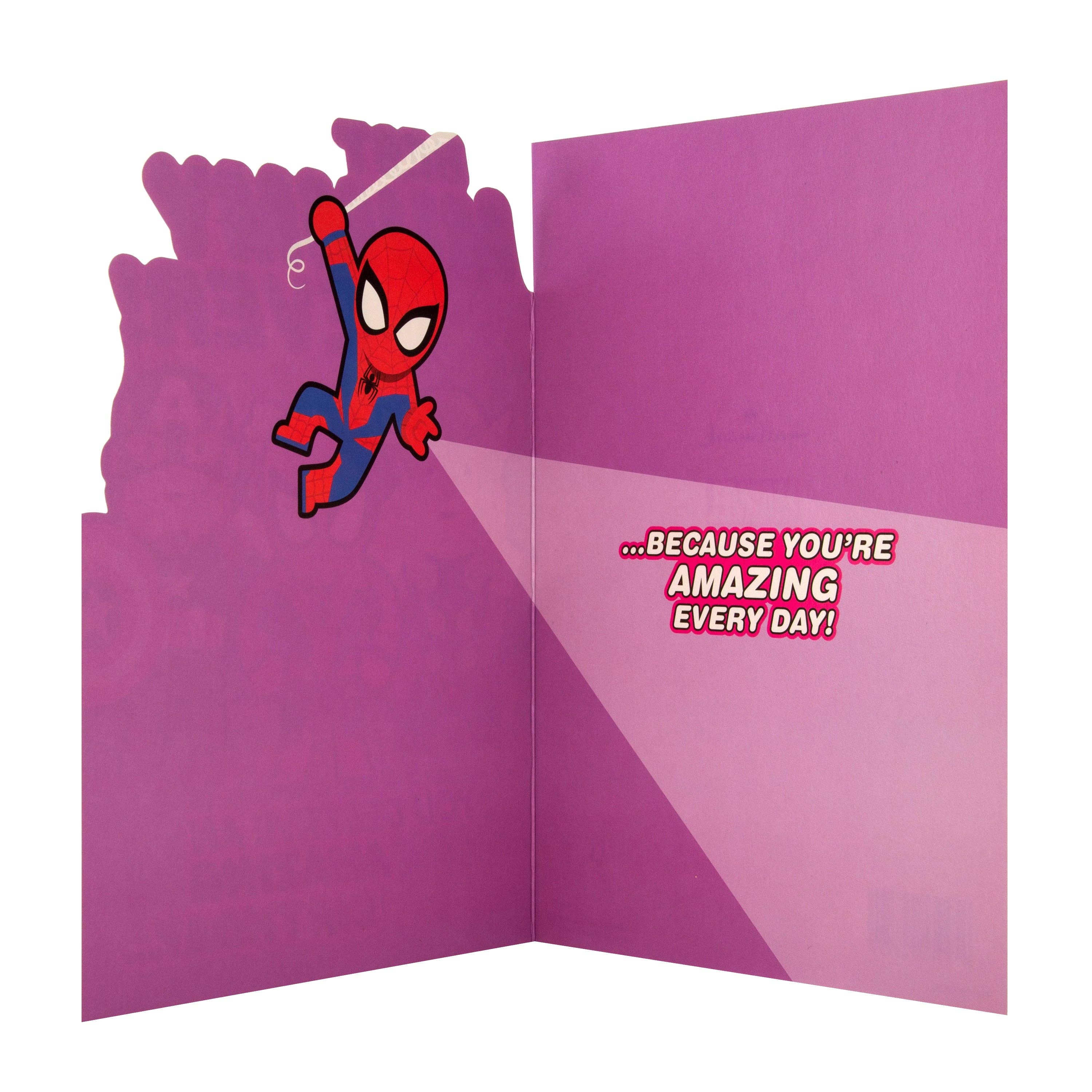 Hallmark - Wholesale Birthday Card - Birthday Card for Mummy - Cute Marvel Avengers Design1