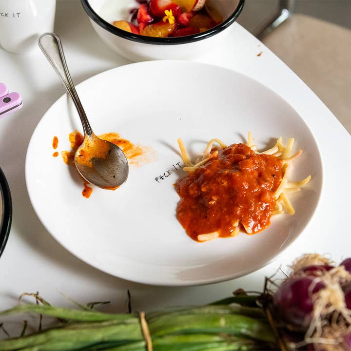 helen b - Wholesale Dinner Plate - plate f*ck it1