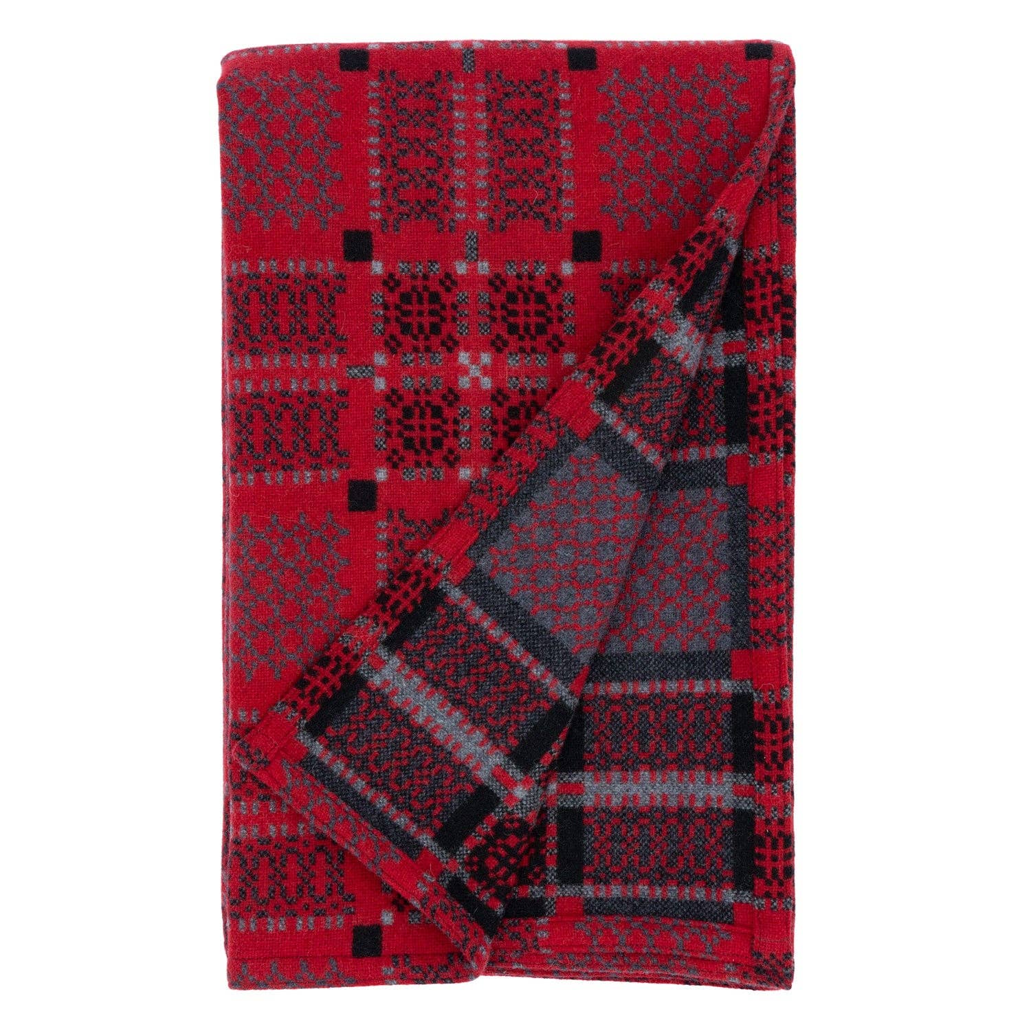 Melin Tregwynt – wholesale Throw blanket – Knot Garden Throws and Blankets3