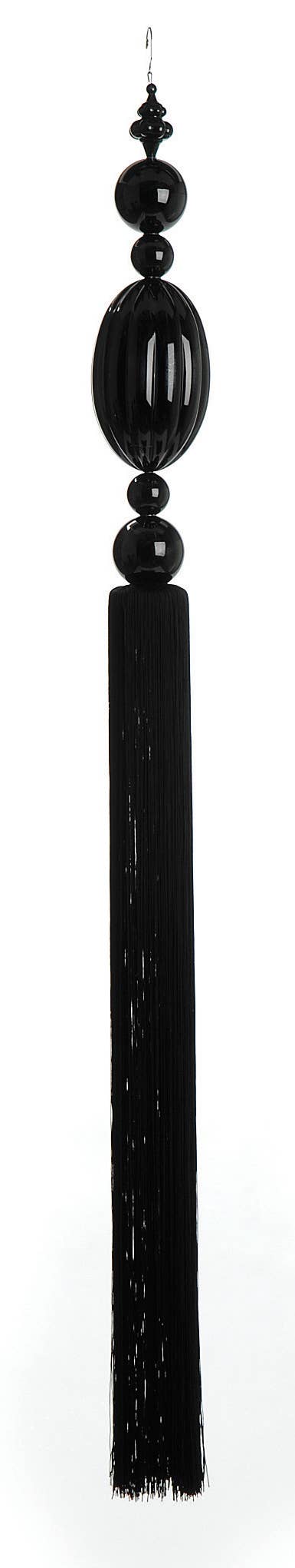 Studio Specialties - Wholesale  - TASSEL BLACK/ FRINGE BLACK 76"0