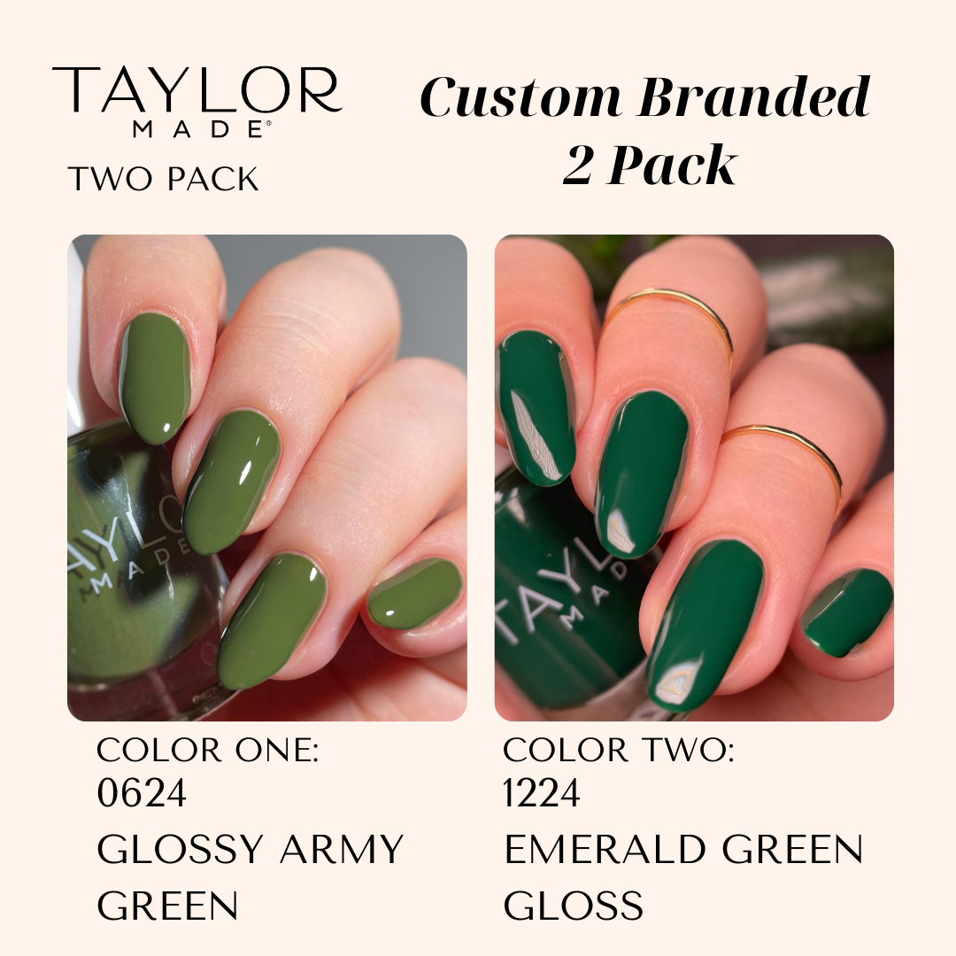 Taylor Made Polish – wholesale Nail polish – Custom Nail Polish: 2 Pack Long-wearing + Vegan + Non-toxic93