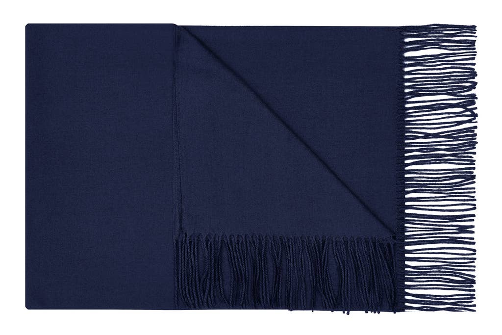 Aavion - Wholesale Scarf - Women's - Super Soft Plain Tassel Scarf Classic Wrap 200 cm x 65 cm9