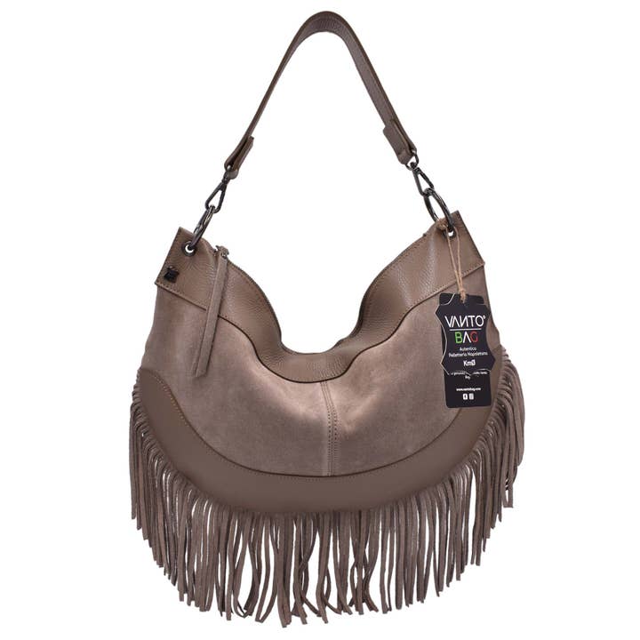 Cristina Camox ❤ Schouder-/Crossbodytas ❤ Leer en Suède voor wholesale door Vanto Bag